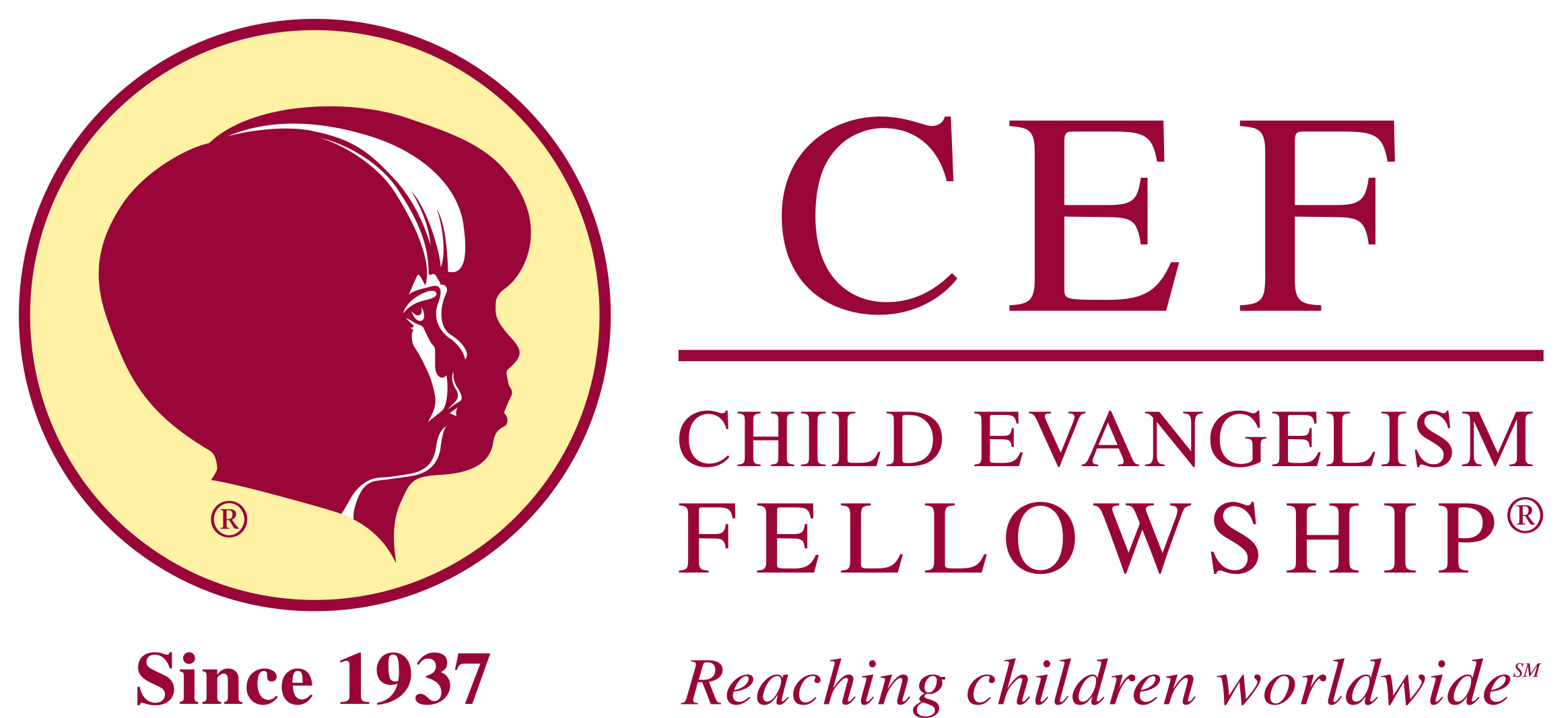 Child Evangelism Fellowship Maroon Logo